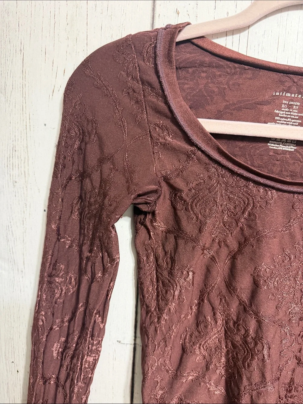 Free People Send Love Bodysuit